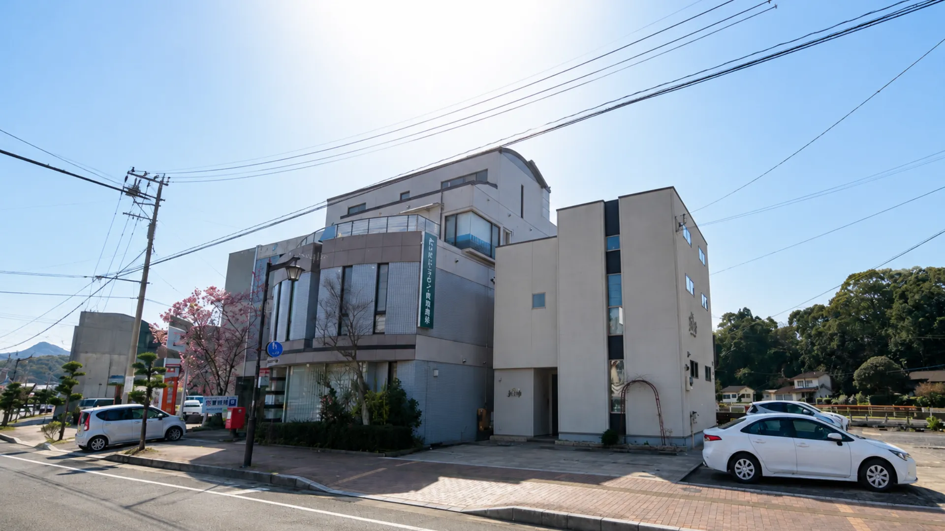 伊万里市の美容室ALIDAの店舗外観